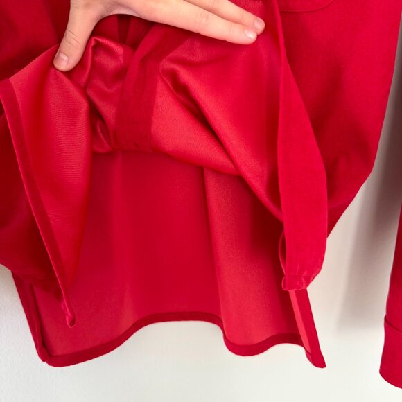 Allison Daley Velour Button Up Shirt (12P) - Picture 4 of 11